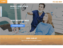Tablet Screenshot of drbrunosciulli.com